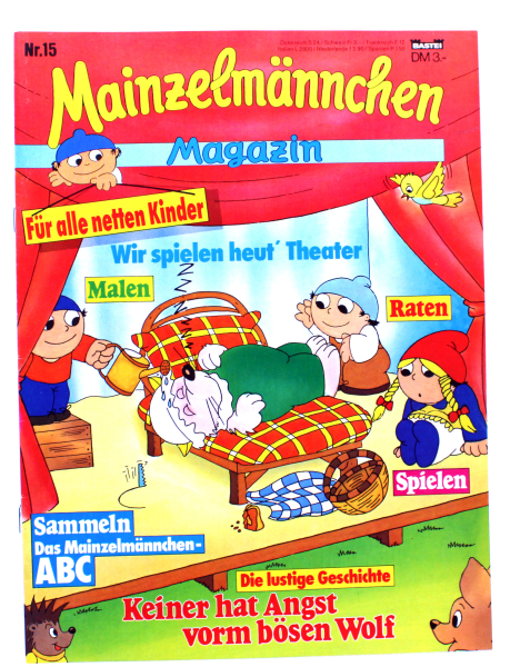 Mainzelmännchen Magazin Nr. 15 von Bastei: Keiner hat Angst vorm bösen Wolf